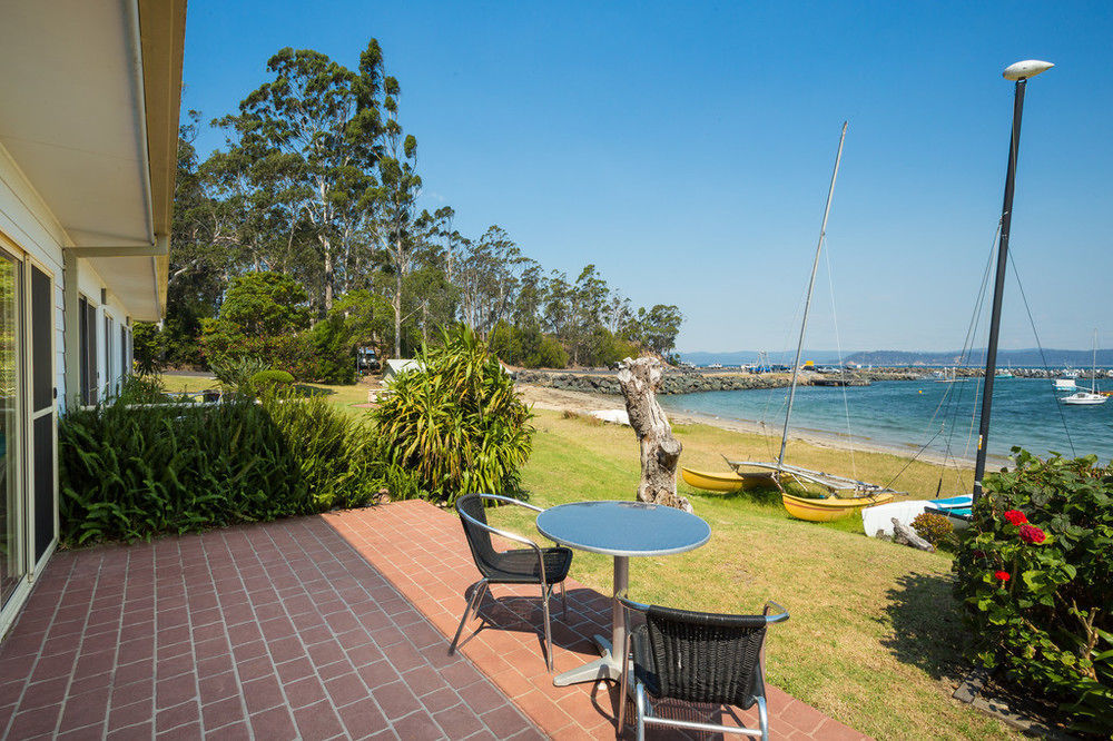 Quarantine Bay Beach Cottages Eden Eksteriør billede
